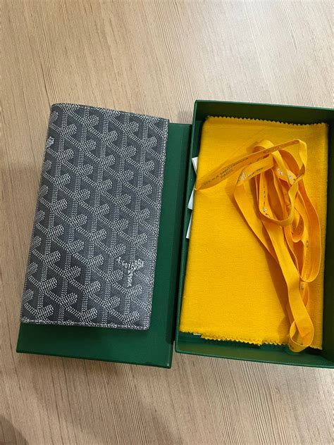 goyard paris portefeuille|Goyard saint roch wallet.